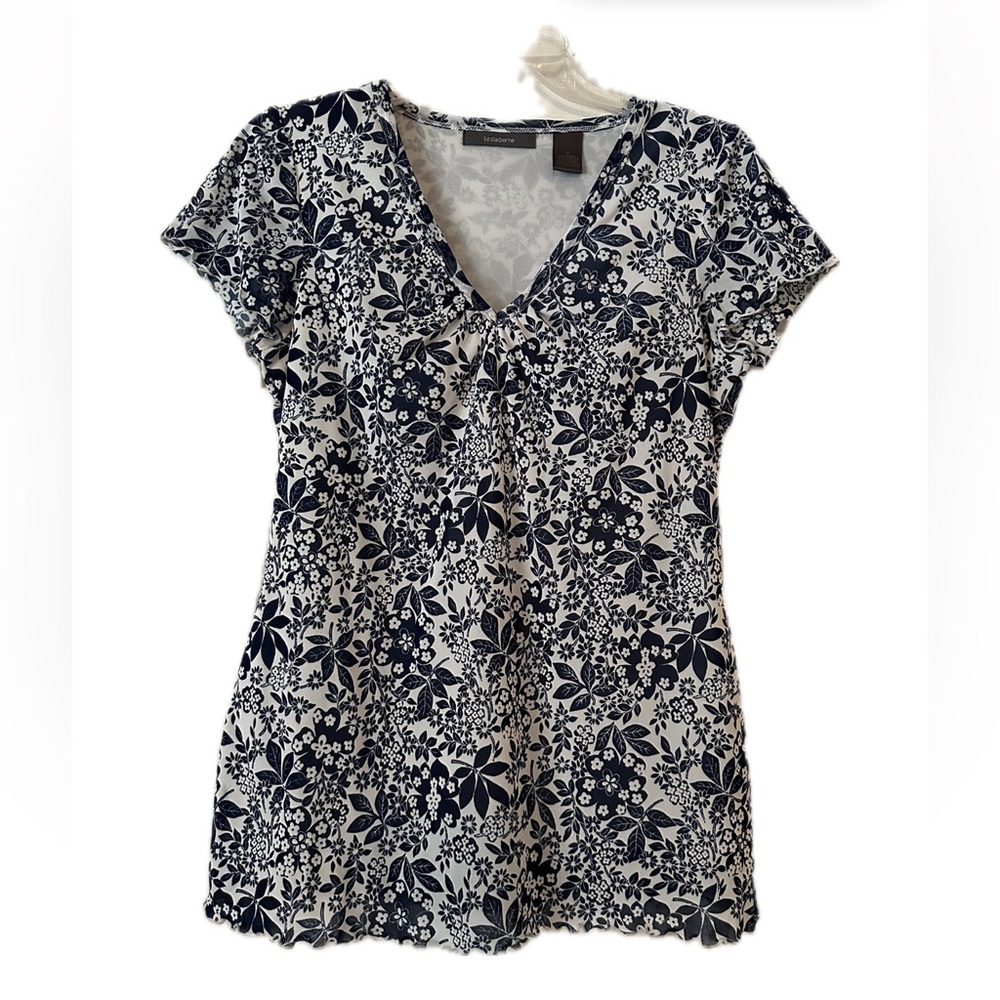 Floral Print Women's Liz Claiborne Top